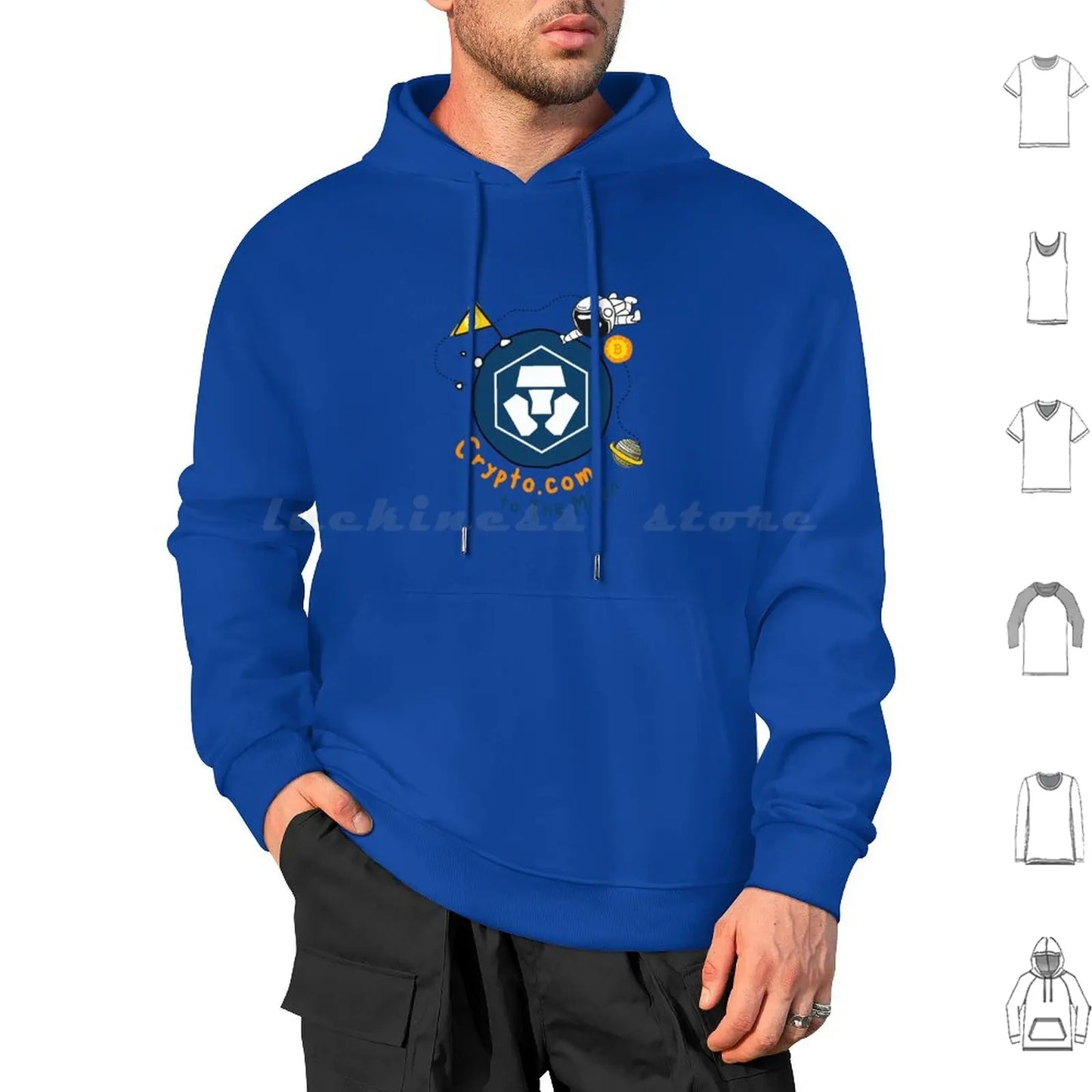 Crypto Com Coin To The Moon , Cryptocurrency , Cro Hodl Bitcoin , Graphic Funny Style Hoodies Long Sleeve Crypto Com