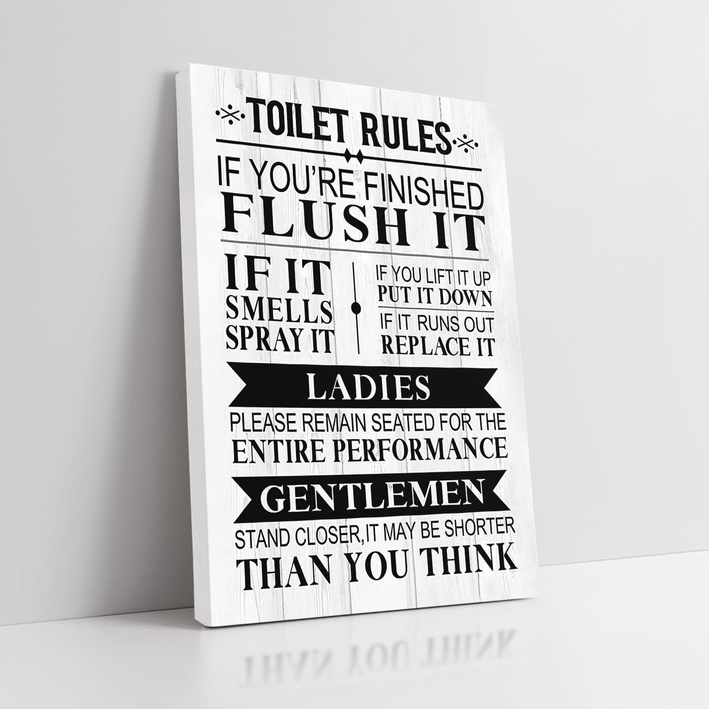 Motivational Quotes Wall Art, 7 Rules Of Life Sign Wall Art For Men Motivational Posters, Read Signs Inspirational Canvas For Classroom High School Motivational Posters For Bedroom Boys Room Home Office Positive Affirmations Wall Decor