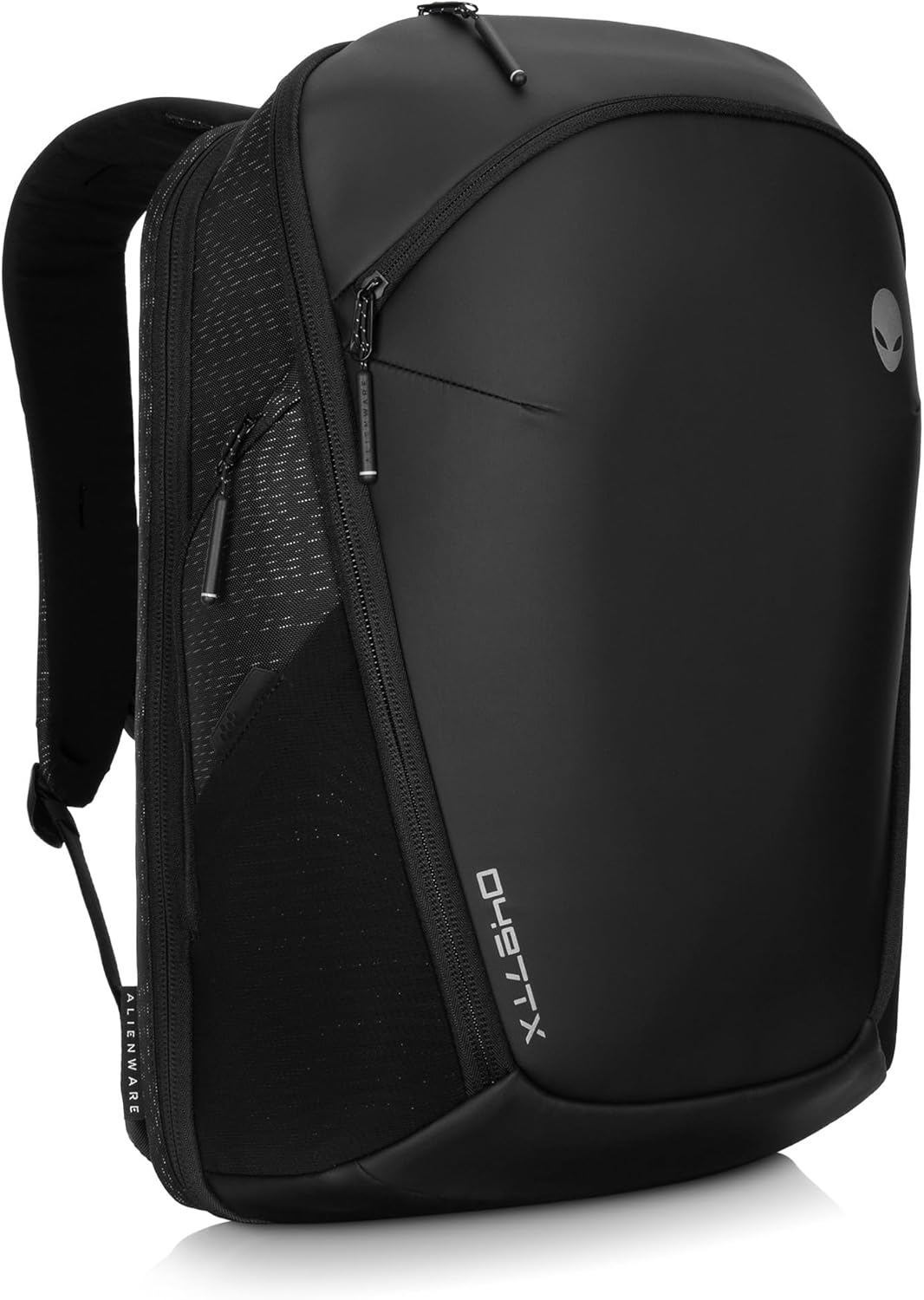 Alienware AW724P Horizon Travel Backpack - Fits upto 18-inch, 840D Fabric, EVA Foamed, Weather-resistant, Shockproof, Padded Shoulder Strap, Padded Back, RFID Blocking Pocket - Galaxy Weave Blac