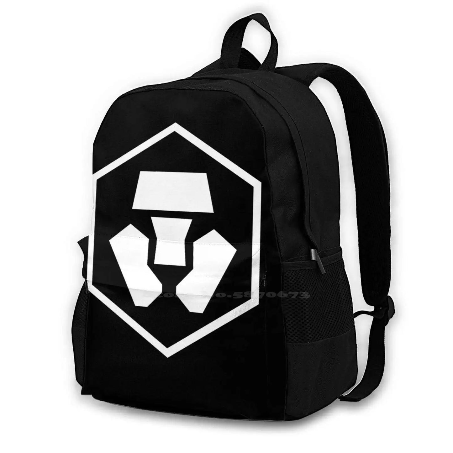 Crypto.com Backpacks For School Teenagers Girls Travel Bags Crypto Com Crypto Cryptocurrency Bitcoin Ethereum Litecoin Dogecoin