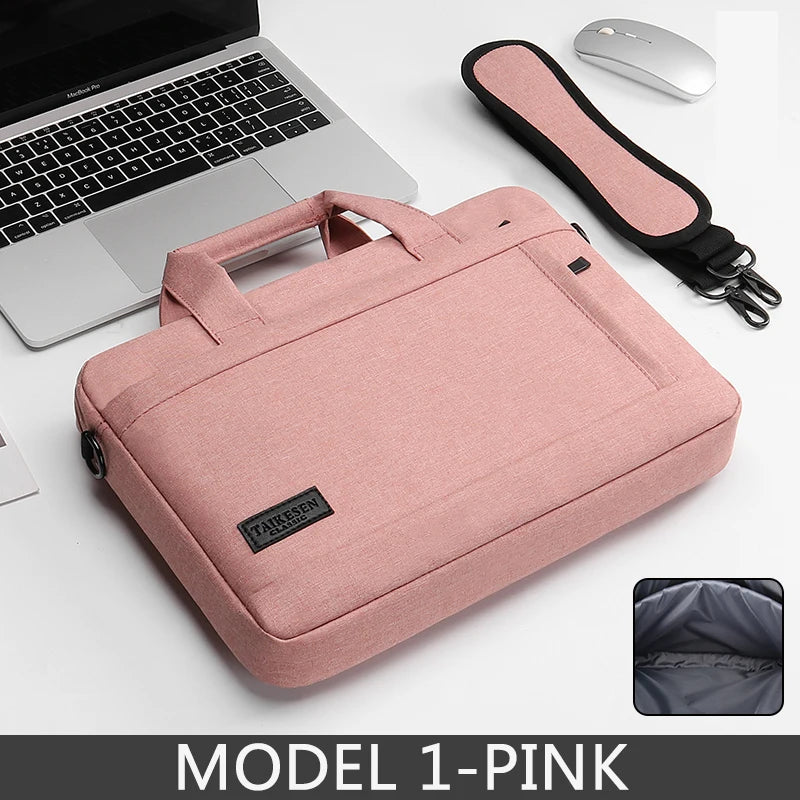 Business Laptop Bag Sleeve Case Shoulder Carrying Case For Macbook Air pro 13 14 15.6 17 inch ASUS Lenovo Dell Huawei handbag