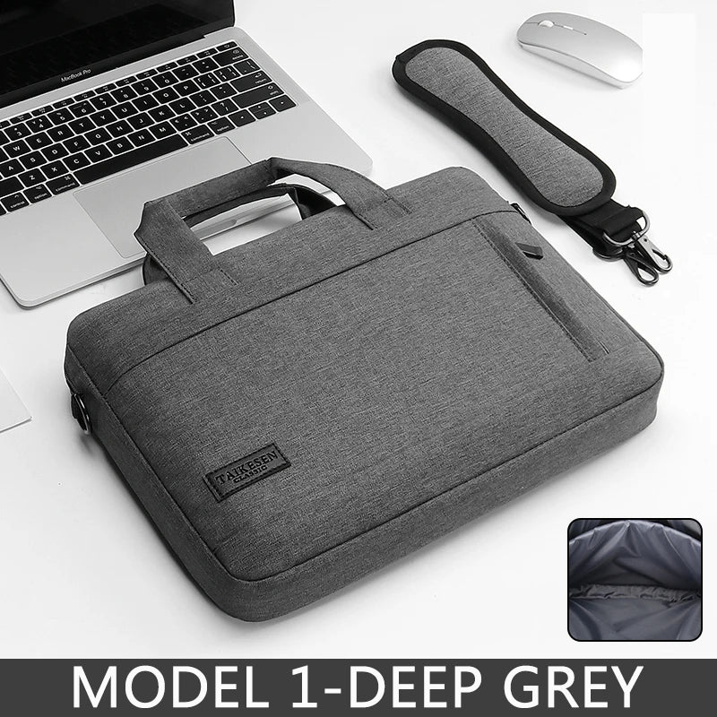 Business Laptop Bag Sleeve Case Shoulder Carrying Case For Macbook Air pro 13 14 15.6 17 inch ASUS Lenovo Dell Huawei handbag