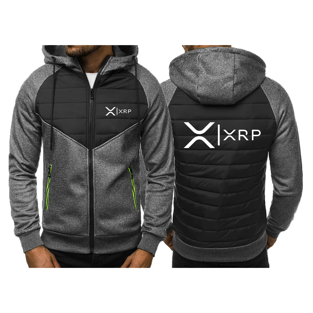 2025 Cryptocurrency Ripple Xrp men spring jacket