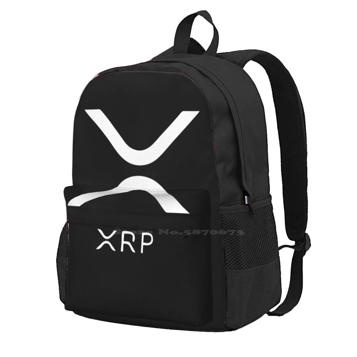 Xrp Ripple New Logo Hot Sale Backpack Fashion Bags Ripple Logo Top Seller Cryptocurrency Bitcoin Litecoin Ethernum Btc Popular