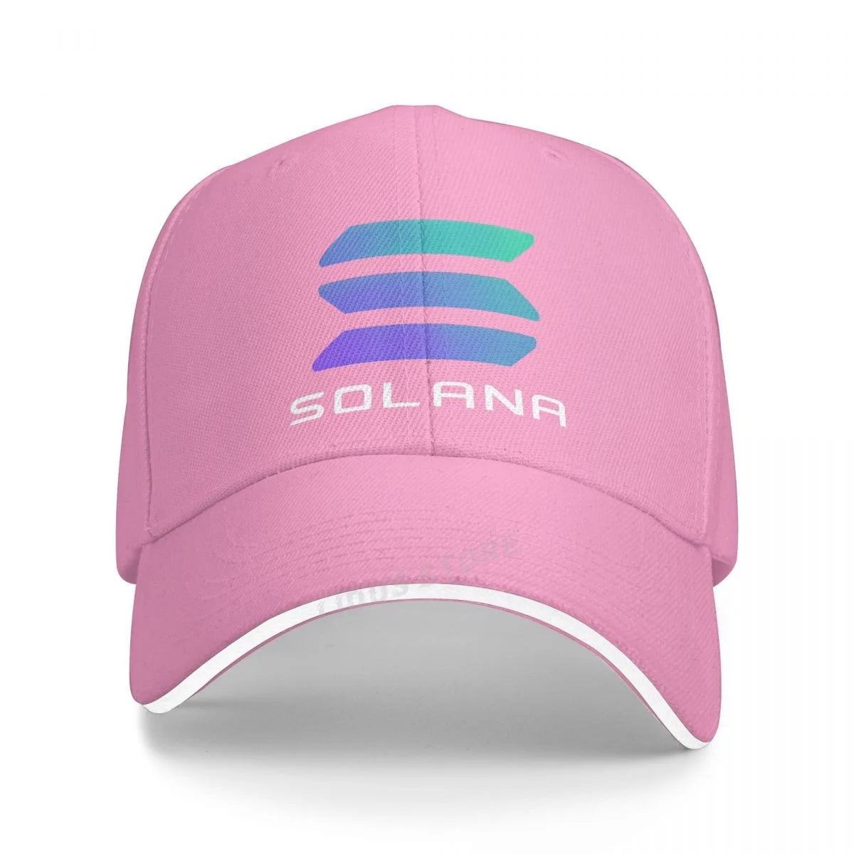 Solana Crypto Solana Sol Baseball Cap Hat Hip Hop Women Sun Czapka Casquette Casual Mens Outdoor Fish Bonnet