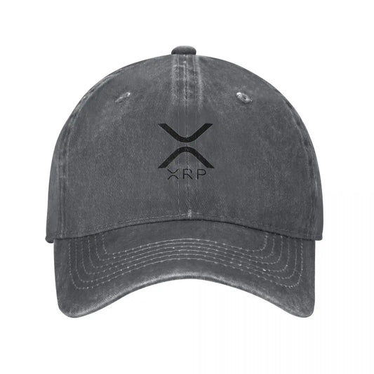 XRP cryptocurrency - XRP LOGO Baseball Cap Hat Man Luxury Luxury Brand Men's Women's