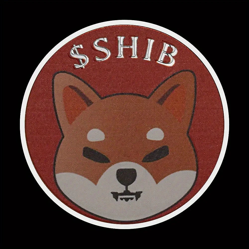 Pièce de monnaie Dogecoin Killer SHIBA Inu (SHIB) CRYPTO Métal Plaqué Or Physique Shib Pièce Rouge Pièces Souvenir Doge Killer