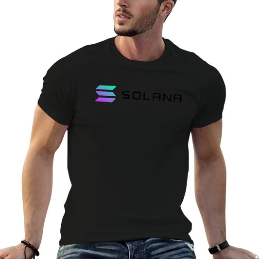 Solana (SOL) Design T-Shirt customs designer shirts mens white t shirts