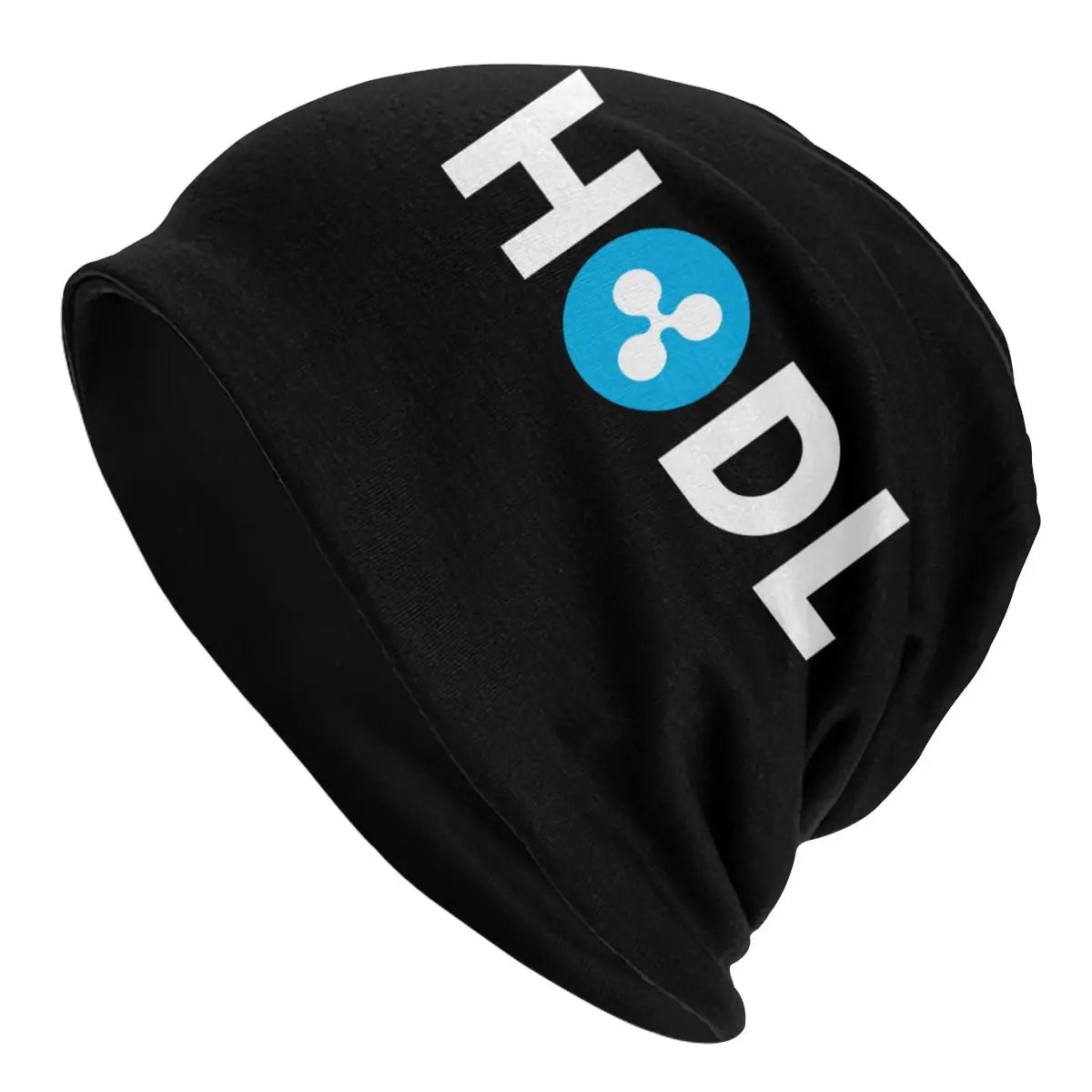 Custom Ripple XRP Rainbow Ripple Logo Bonnet Femme Street Knit Hat For Women Men Warm Winter Bitcoin Crypto Beanies Caps