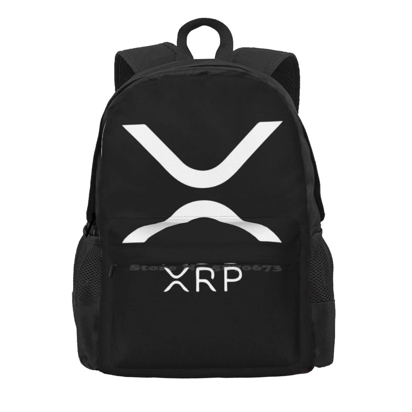 Xrp Ripple New Logo Hot Sale Backpack Fashion Bags Ripple Logo Top Seller Cryptocurrency Bitcoin Litecoin Ethernum Btc Popular