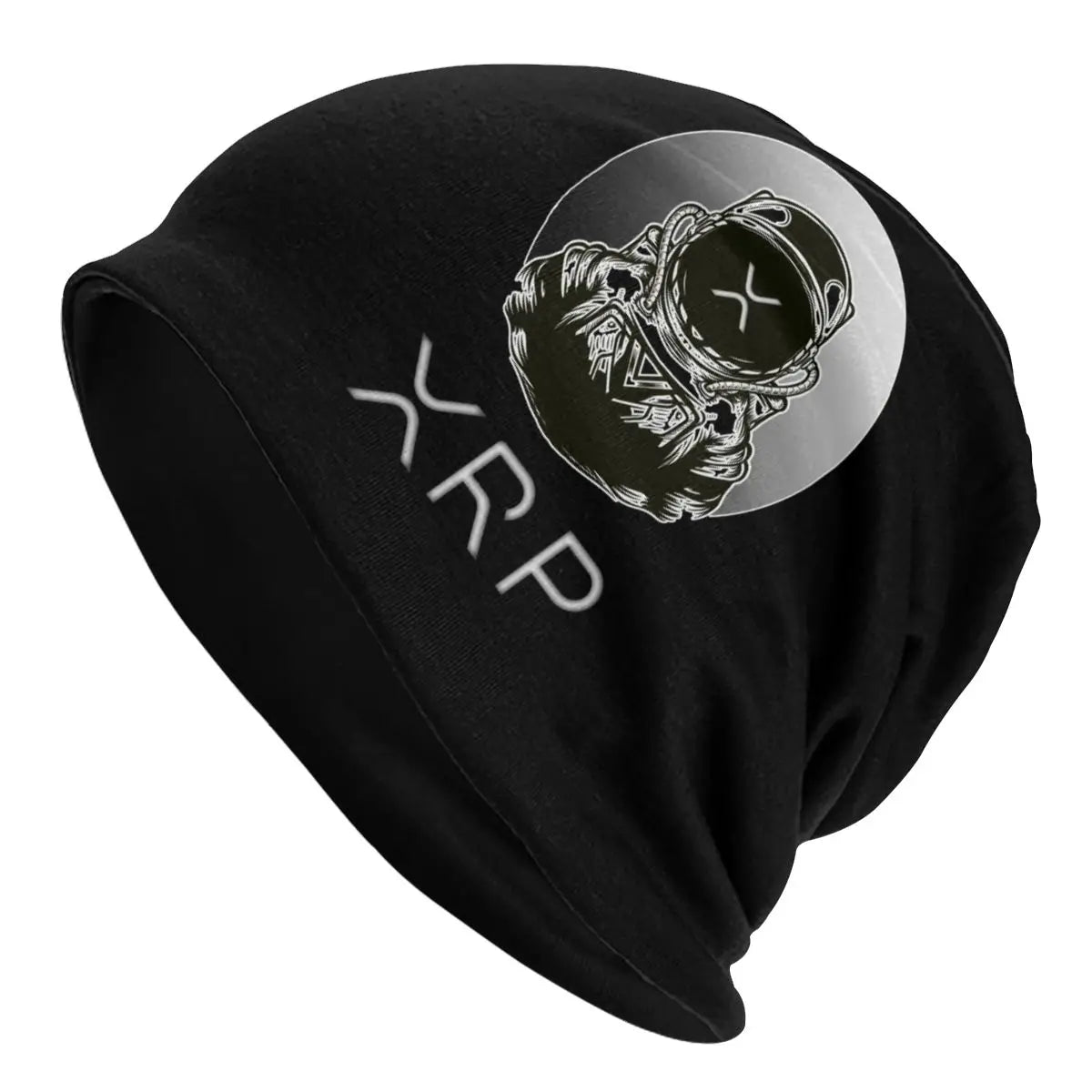 Custom Ripple XRP Rainbow Ripple Logo Bonnet Femme Street Knit Hat For Women Men Warm Winter Bitcoin Crypto Beanies Caps