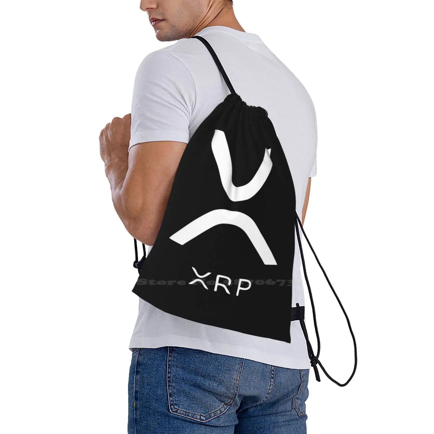 Xrp Ripple New Logo Hot Sale Backpack Fashion Bags Ripple Logo Top Seller Cryptocurrency Bitcoin Litecoin Ethernum Btc Popular