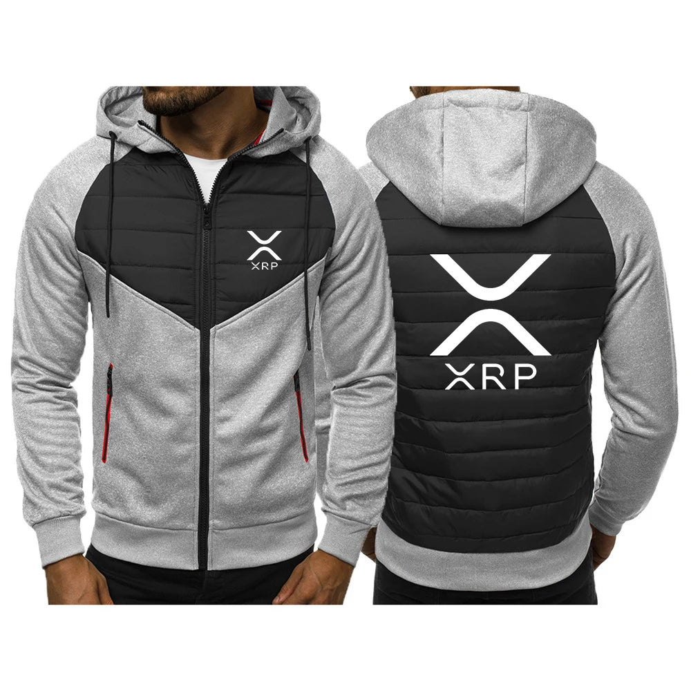 2025 Cryptocurrency Ripple Xrp men spring jacket