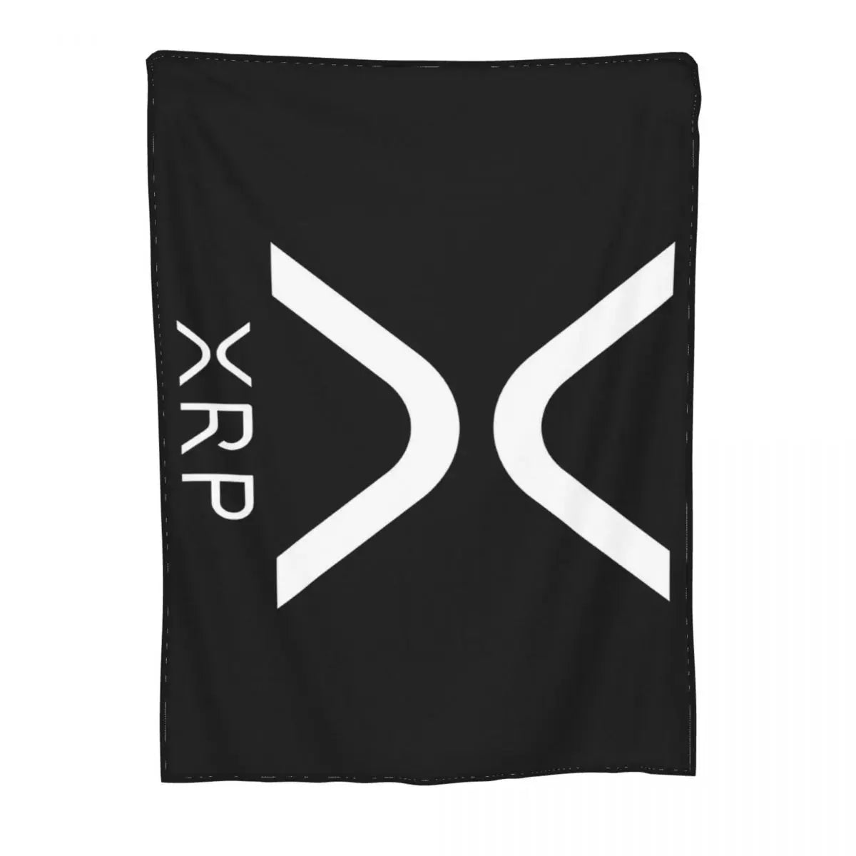 100 Cotton O- Custom Printed Men Ripple Xrp New Logo Crypto Currency Bi Autumn Adults Best Selling Throw Blanket