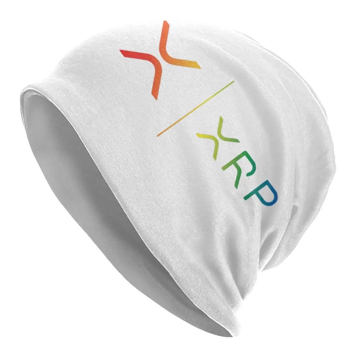 Custom Ripple XRP Rainbow Ripple Logo Bonnet Femme Street Knit Hat For Women Men Warm Winter Bitcoin Crypto Beanies Caps