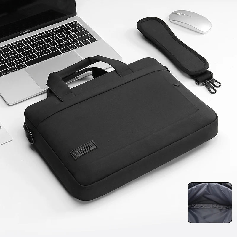 Business Laptop Bag Sleeve Case Shoulder Carrying Case For Macbook Air pro 13 14 15.6 17 inch ASUS Lenovo Dell Huawei handbag