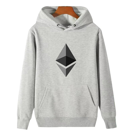 Bitcoin Cryptocurrency Meme Crypto Ethereum HODL Graphic Hooded Sweatshirts Winter Essentials Hoodie Cotton Fleece Hoodie