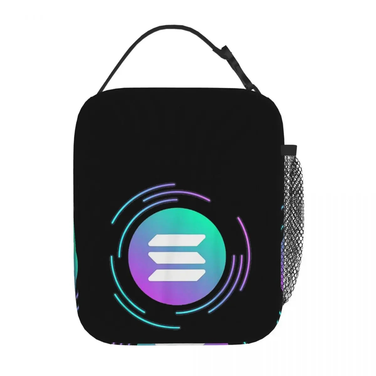 Solana Cryptocurrency - Solana SOL Lunch Bags Insulated Lunch Tote Thermal Bag Leakproof Picnic Bags for Woman Work Children