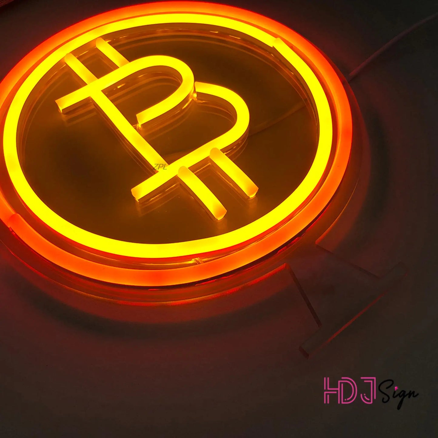 Letrero de neón personalizado con luces LED de Bitcoin, decoración de pared divertida para dormitorio, hogar, bar, cafetería, tienda, sala de juegos, jardín, luz de regalo de neón