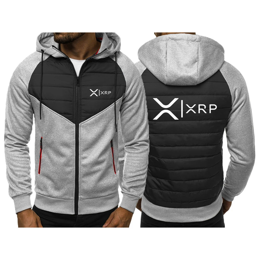 2025 Cryptocurrency Ripple Xrp men spring jacket