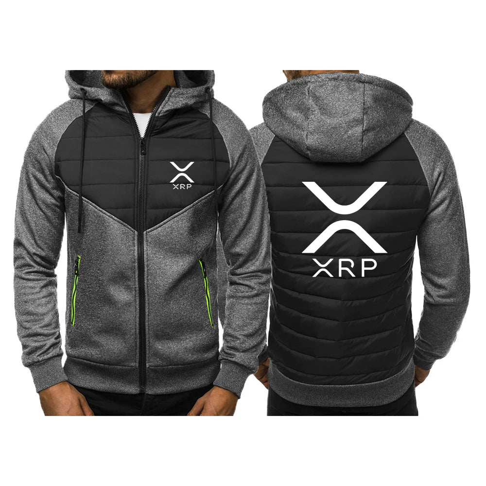 2025 Cryptocurrency Ripple Xrp men spring jacket