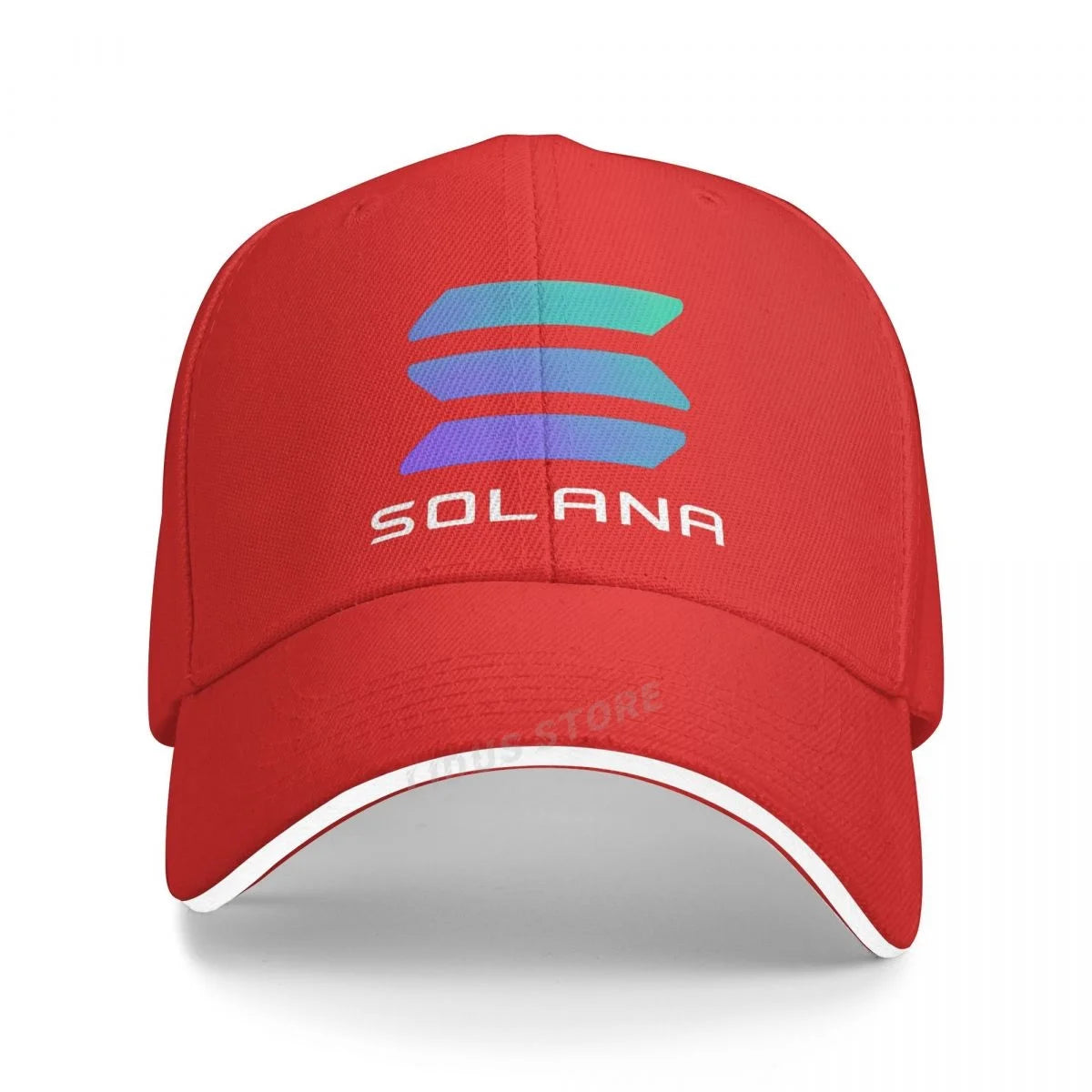 Solana Crypto Solana Sol Baseball Cap Hat Hip Hop Women Sun Czapka Casquette Casual Mens Outdoor Fish Bonnet