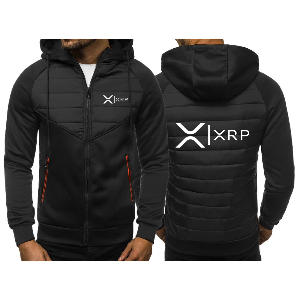 2025 Cryptocurrency Ripple Xrp men spring jacket