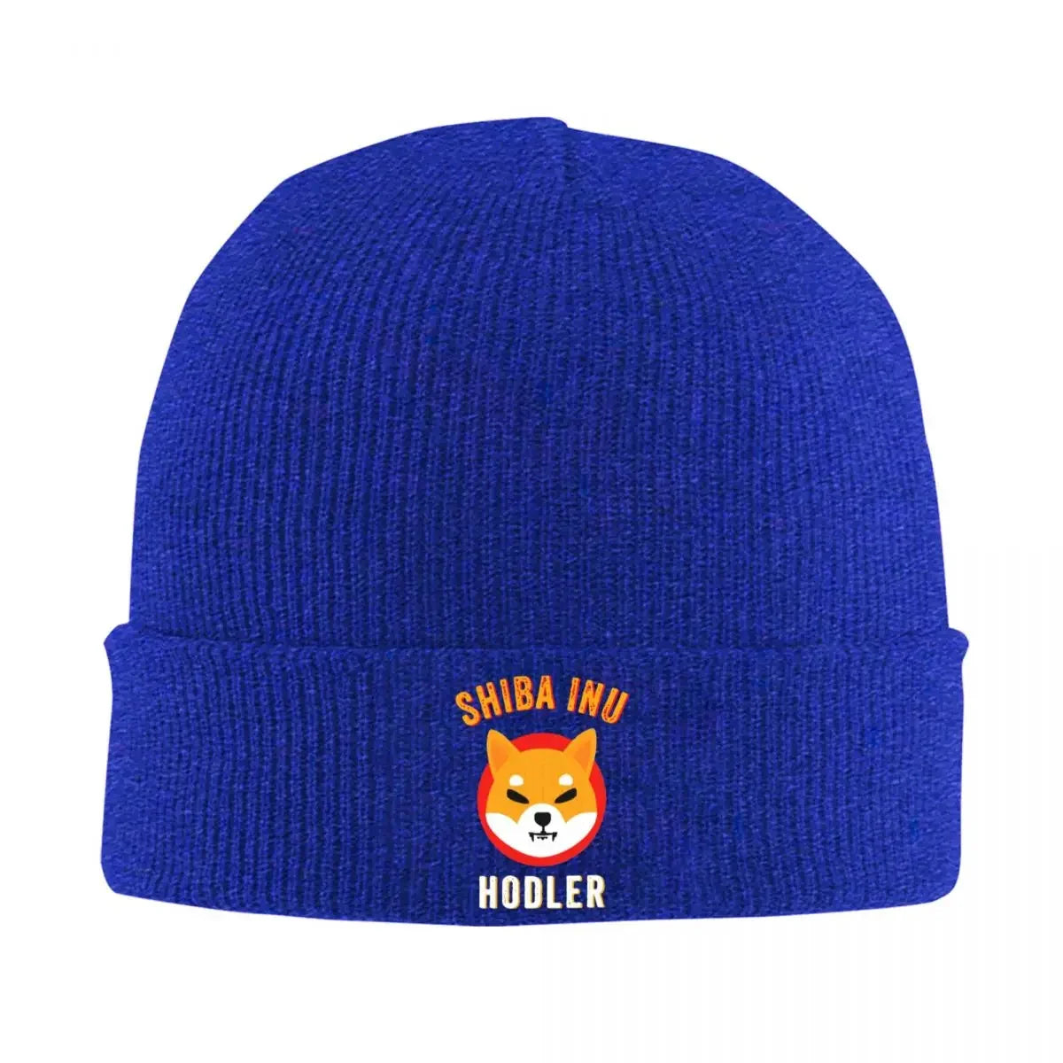 Shiba Inu Hodler Token Crypto Coin Knitted Hat Beanie Autumn Winter Hat Color SHIB Doge Bitcoin Cryptocurrency Cap Men Women