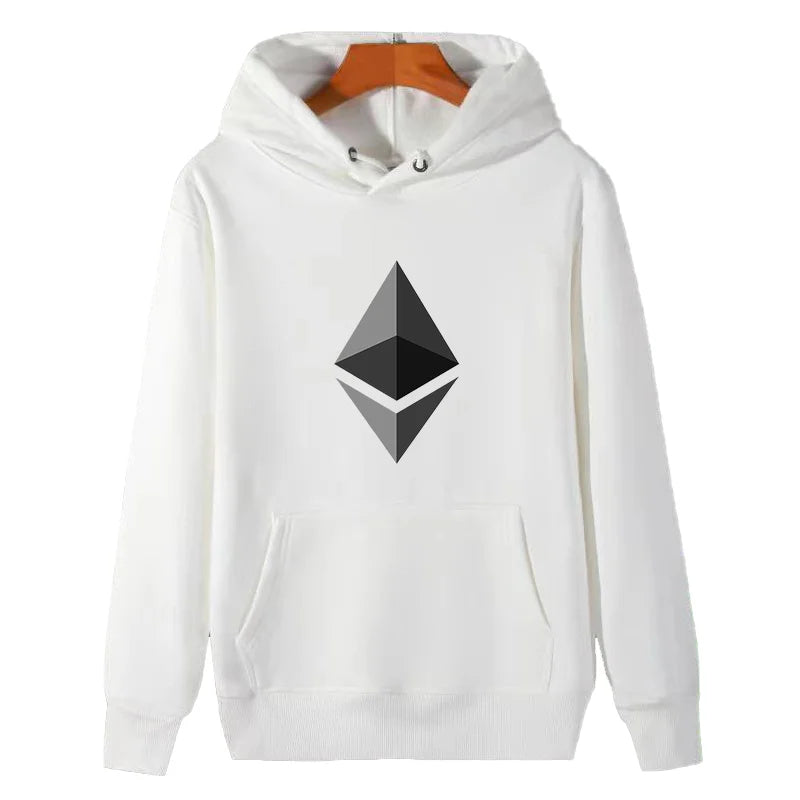 Bitcoin Cryptocurrency Meme Crypto Ethereum HODL Graphic Hooded Sweatshirts Winter Essentials Hoodie Cotton Fleece Hoodie