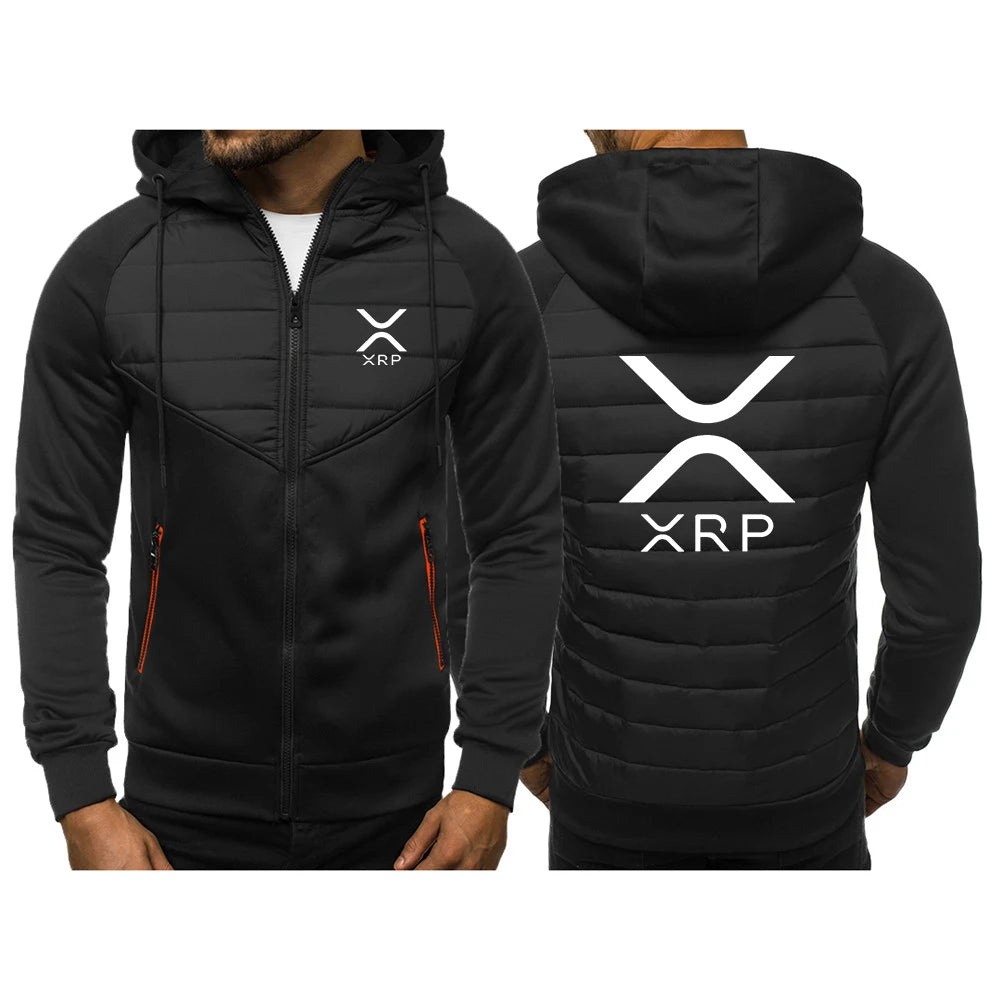 2025 Cryptocurrency Ripple Xrp men spring jacket