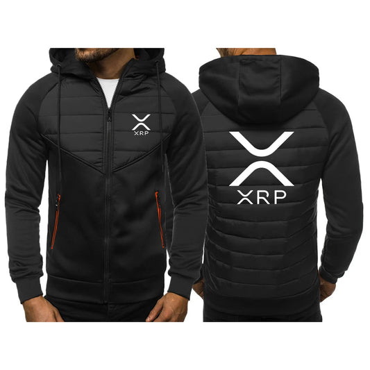 2025 Cryptocurrency Ripple Xrp men spring jacket