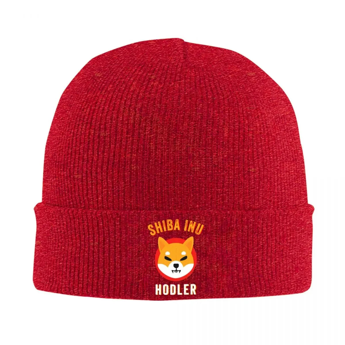 Shiba Inu Hodler Token Crypto Coin Knitted Hat Beanie Autumn Winter Hat Color SHIB Doge Bitcoin Cryptocurrency Cap Men Women