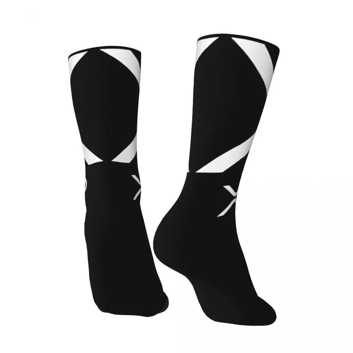 Calcetines para hombre y mujer, medias XRP Ripple, calcetines informales transpirables con patrón para exteriores, calcetines antideslizantes